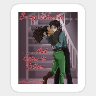 Be My Valentine Sticker